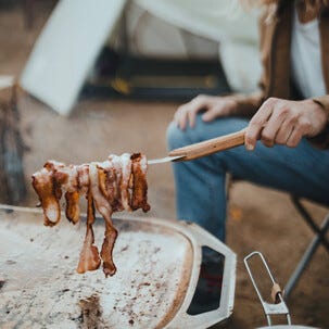 Primus OpenFire Paistinlasta, puukahva