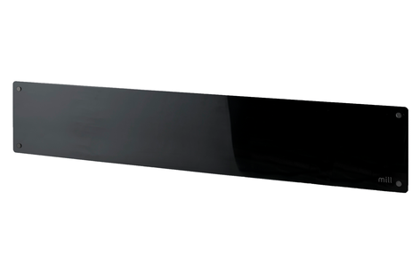 Mill Glass WiFi element med glasfront, svart