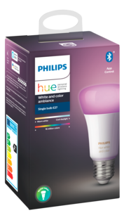 Philips Hue White and Color Ambiance 9 W E27, Bluetooth