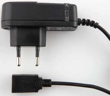 Batterieliminator med USB-uttag