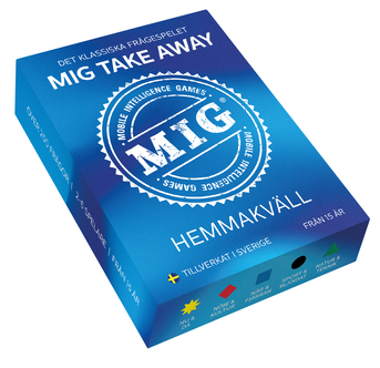 MIG Take Away Hemmakväll frågespel för vuxna