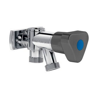 Trio Perfekta tappventil med väggfäste och backventil, G15