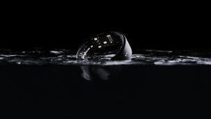 Ultrahuman Ring Air Älysormus, Matte Grey