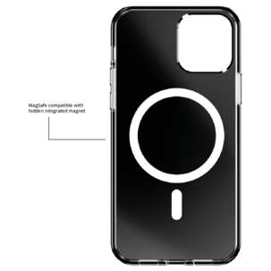 Holdit Mirror MagSafe mobilskal iPhone 12/12 Pro, svart