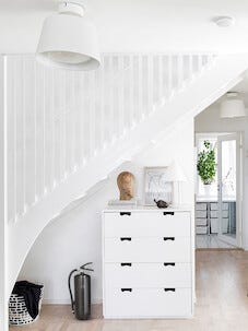 Houseguard Design Edition vit / svart brandsläckare 6 kg