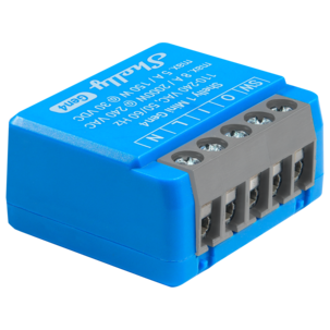 Shelly 1 Mini Gen4 smart wifi-relé med Matter