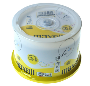 CD R-skiva 700 MB Maxell