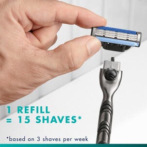 Gillette Mach3 Partaterä 6 kpl