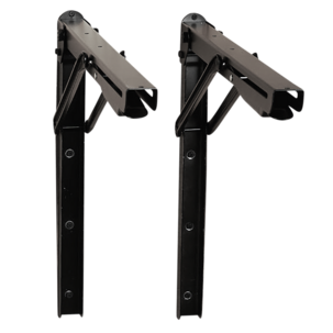 Cocraft fällbar konsol av metall, 58 x 56 cm, 2-pack