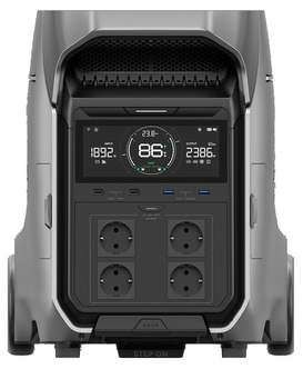 EcoFlow Delta Pro 3 powerstation, portabel ström