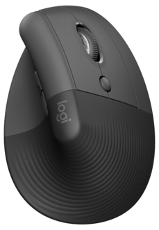 Logitech Lift Vertical Ergonomic Mouse, trådlös mus
