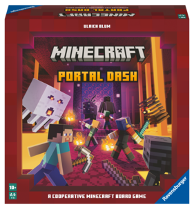 Minecraft Portal Dash brädspel, Ravensburger, från 10 år