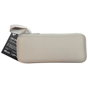 UV-paraply, miniparaply med solbeskyttelse UPF 50+, beige
