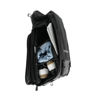 Ryggsekk med laptoprom, 23 liter, svart