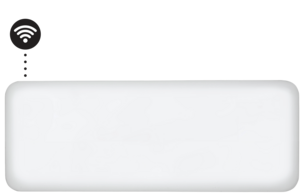 Mill Invisible Smart WiFi Sähköpatteri Gen. 4, valkoinen, 2000 W