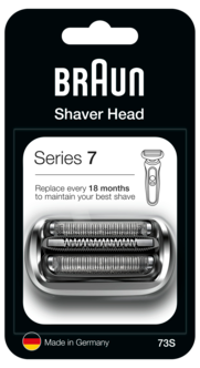 Braun 73S Series 7, rakhuvud silver