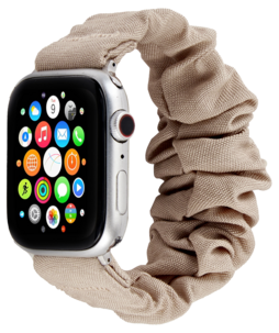 Anmiki Satin Apple Watch scrunchie klokkereim 38, 40, 41 mm