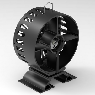 Lav ovnsvifte med beskyttelsesgitter, høyde 16 cm