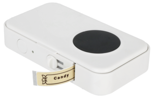 Klisteretiketter 14 x 40 mm, guld, 160-pack