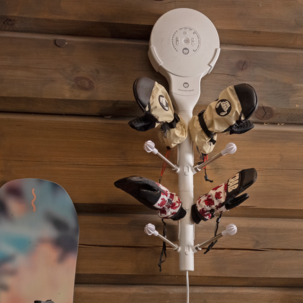 Hedgehog Wall vant- och skotork med 8 krokar