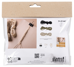 Creativ Company Mini DIY Kit Makramee-rannekoru
