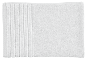 Handduk i frotté, ljusgrå