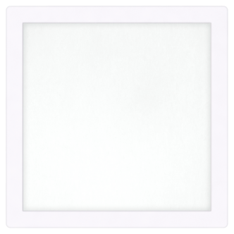 Fyrkantig plafond tak,  dimbar LED, vit, Northlight