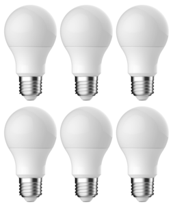 LED-lamppu E27 4,8 W Clas Ohlson, lämpimän valkoinen