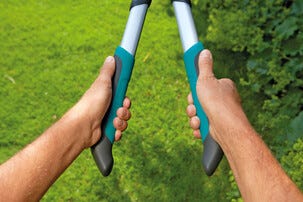 Gardena Comfort 650BT teleskopisk grensaks med sideskjær 