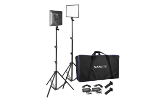 Nanlite LumiPad 25 fotolampa med stativ LED, 2 paneler