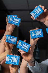 MIG Mini 0–100 Blå frågespel, från 14 år