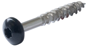 Takrenneskrue, svart