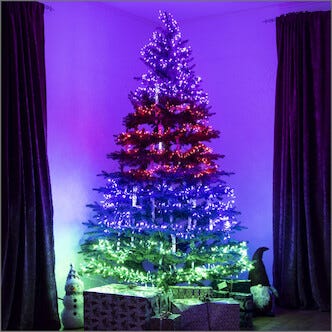 Valoketju 250 LED-valoa, 2,5 m, sisä- ja ulkokäyttöön