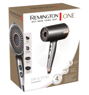 Remington One Dry & Style hårføner D6077, 2000 W