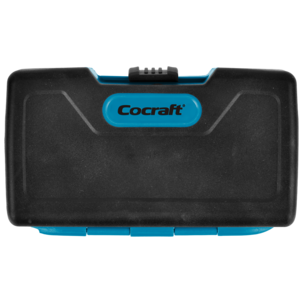 Cocraft pipenøkkelsett 1/4 tomme, 40 deler