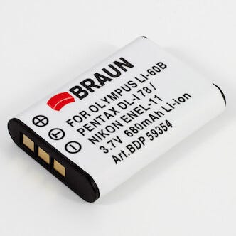 Batteri LI-60B/DL-I78/EN-EL11