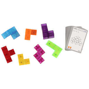 Magic Magnetic Cube 3D magnetiska byggklossar, från 3 år