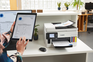 Canon Mustesuihkutulostin Maxify GX6050, WiFi tai Ethernet