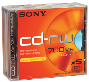 CD-RW, 80 min