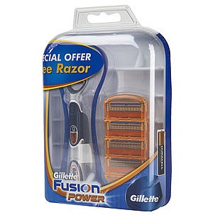 Barberhøvel, Gillette Fusion Power Phenom