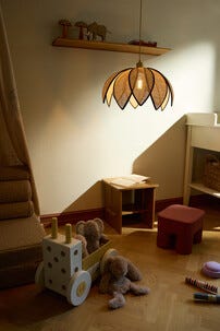 Osram Lotus taklampe rotting 48 cm E27 brun