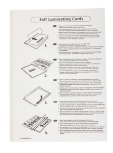 Laminat for kaldlaminering uten maskin, 10 stk