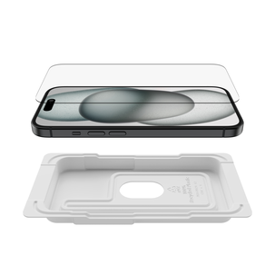 Skärmskydd för iPhone 16 / iPhone 15 / iPhone 14 Pro, Belkin ScreenForce UltraGlass