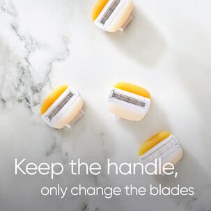 Gillette Venus Comfortglide Coconut plus Olay, barberblader 3-pakning