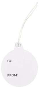 Pakkelapper, julekuler og sopp, 10-pakning