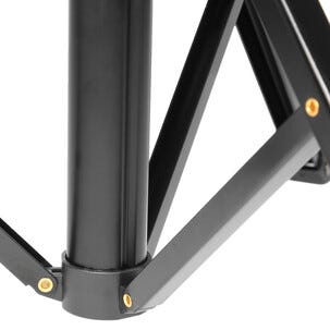 LED ringlight med stativ, för mobil, 1,55 m