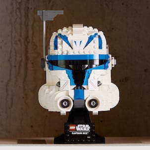 LEGO Star Wars Captain Rex Helmet 75349, 18+
