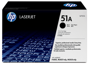 Toner for laserskrivere HP Q7551A