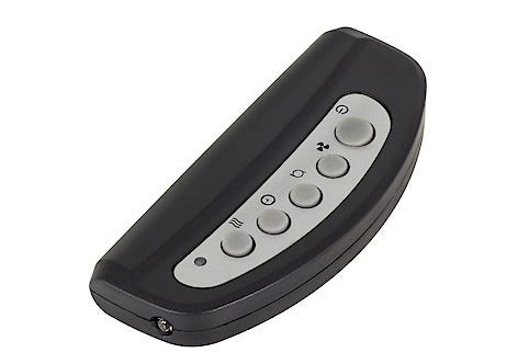 Svart fjernkontroll