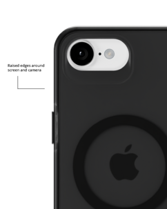 Holdit Transparent Case MagSafe iPhone 16e mobildeksel